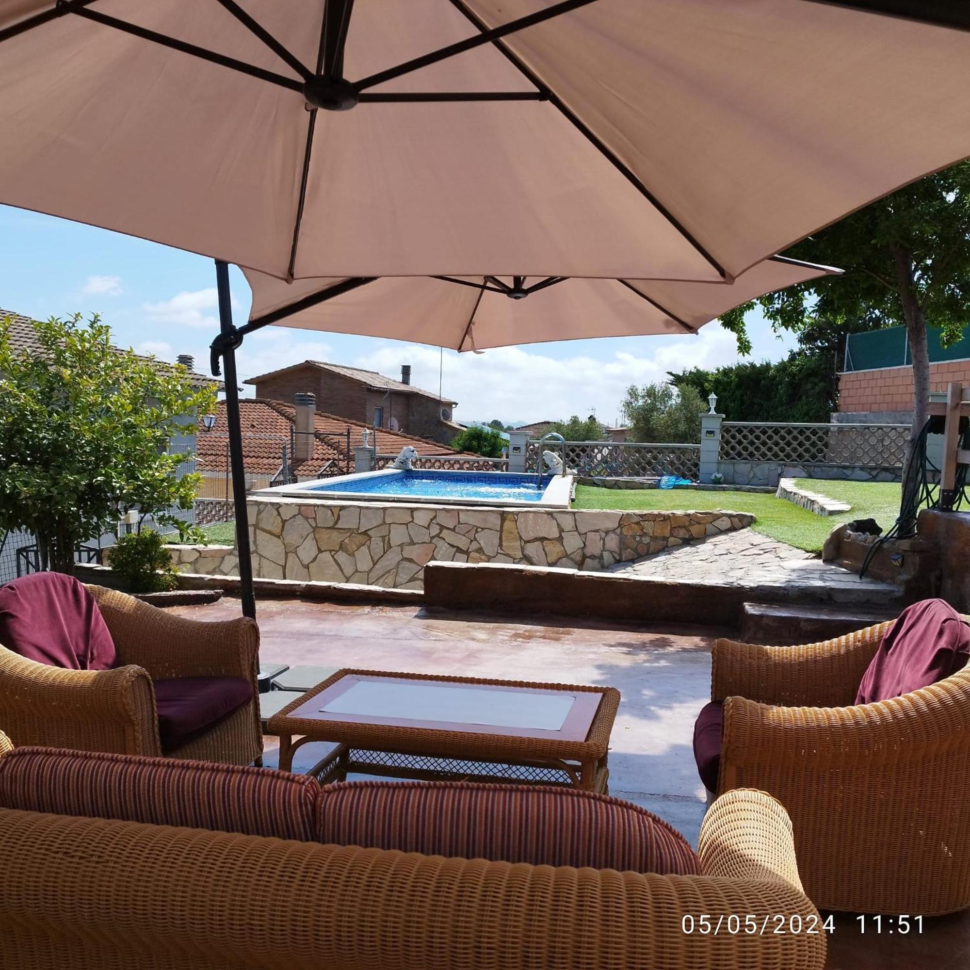 Villa La Biznaga Fogás de Tordera Exterior foto